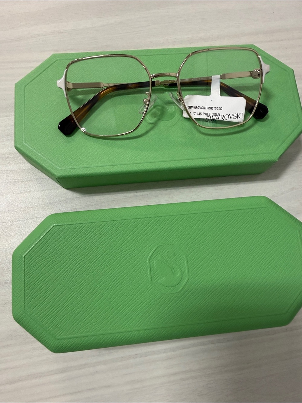 Swarovski sk1020D Gold Metal Frame Glasses